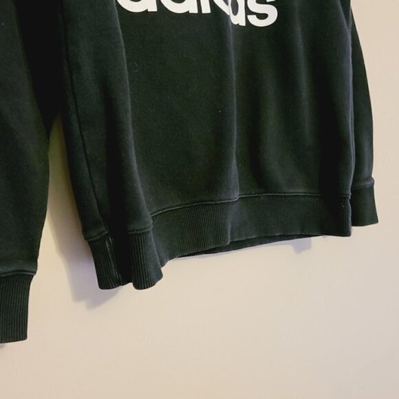 Adidas | Men's Classic Black Trefoil Sweatshirt (Size Small) - Picture 11 of 15